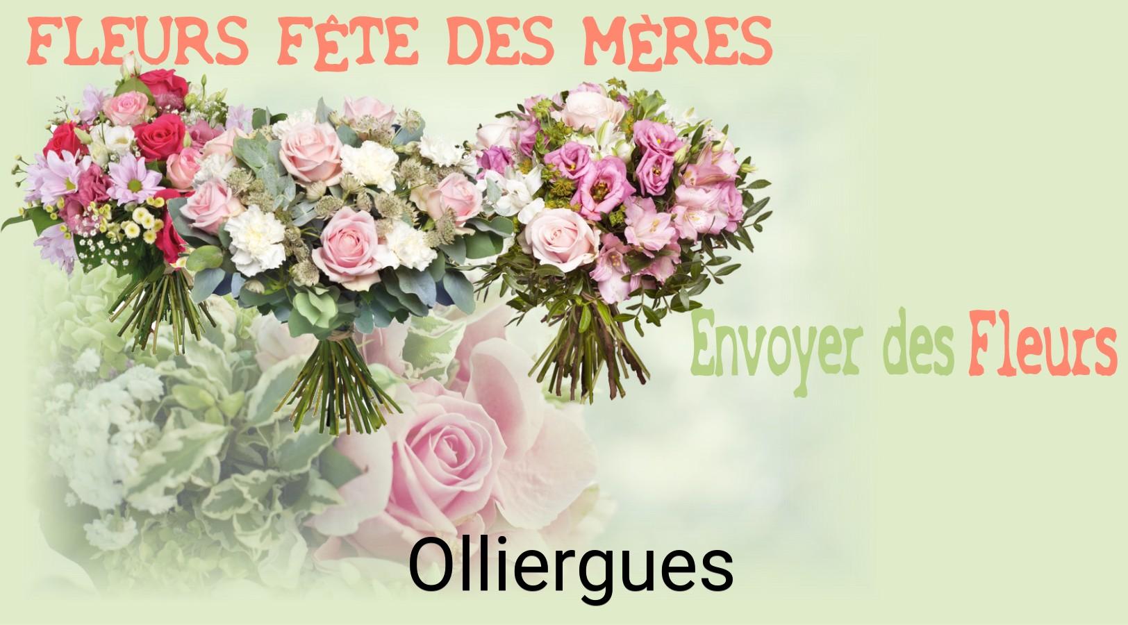 Bouquet de Fête des Mères livré à Olliergues